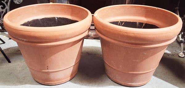 Lot 417 - TERRACOTTA POTS