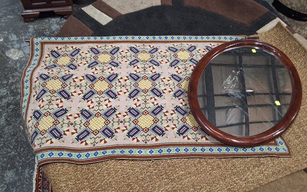 Lot 200 - MIRROR AND TAPESTRY