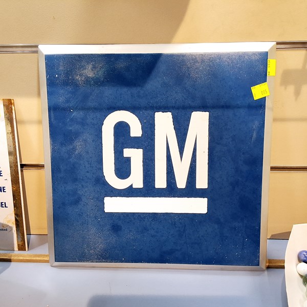 Lot 1243 - METAL SIGN