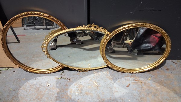 Lot 315 - WALL MIRRORS