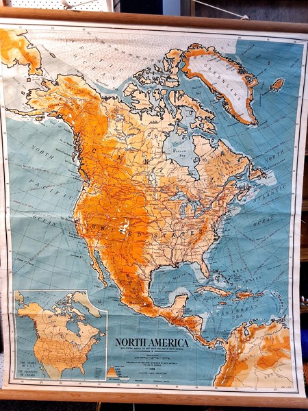 Lot 457 - MAP OF NORTH AMERICA