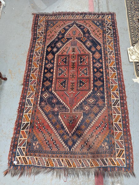 Lot 312 - AFGHAN RUG