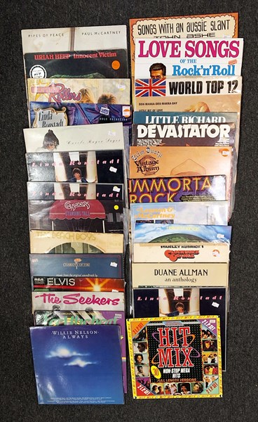 Lot 1281 - ROCK & POP LPS
