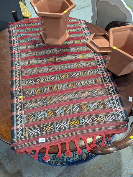 Lot 371 - TRIBAL RUG