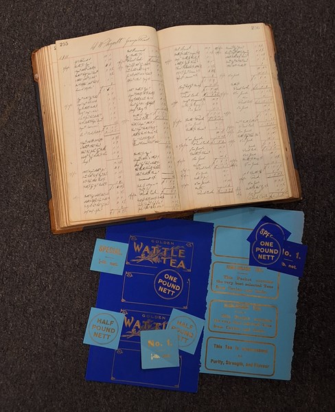 Lot 1176 - ADELAIDE GENERAL STORE LEDGER.