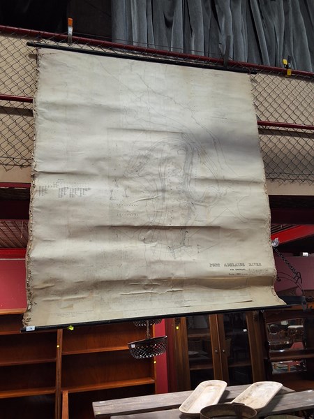 Lot 74 - MAP OF PORT ADELAIDE RIVER AND ENVIRONS.