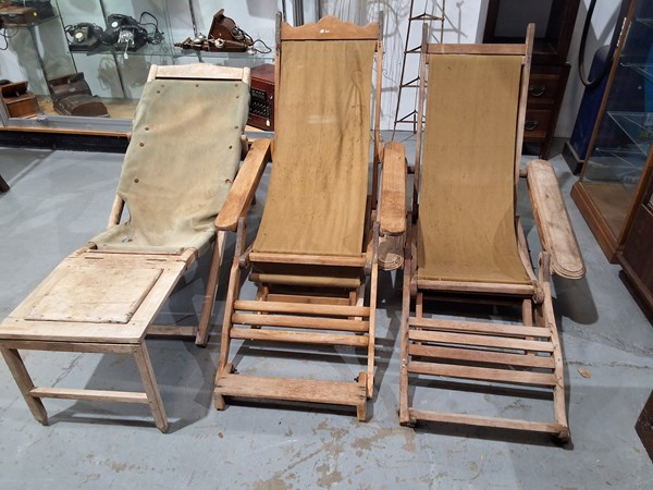 Lot 378 - DECK CHAIRS