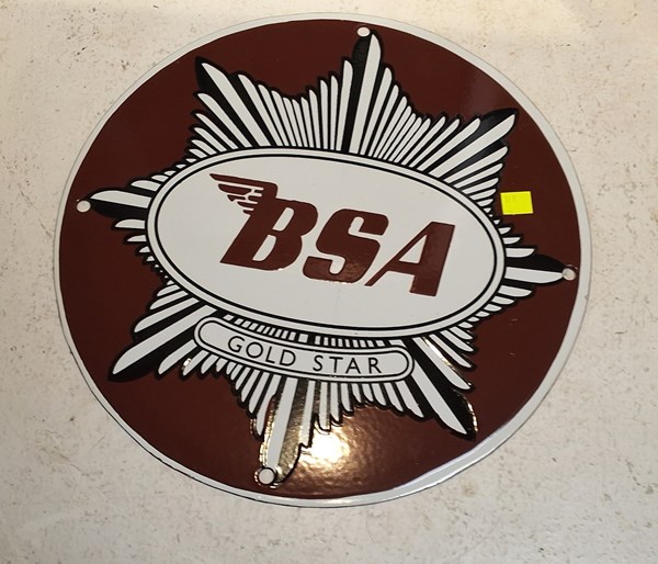 Lot 1211 - VINTAGE STYLE ENAMEL SIGN