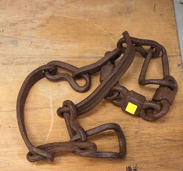 Lot 1287 - LEG IRONS
