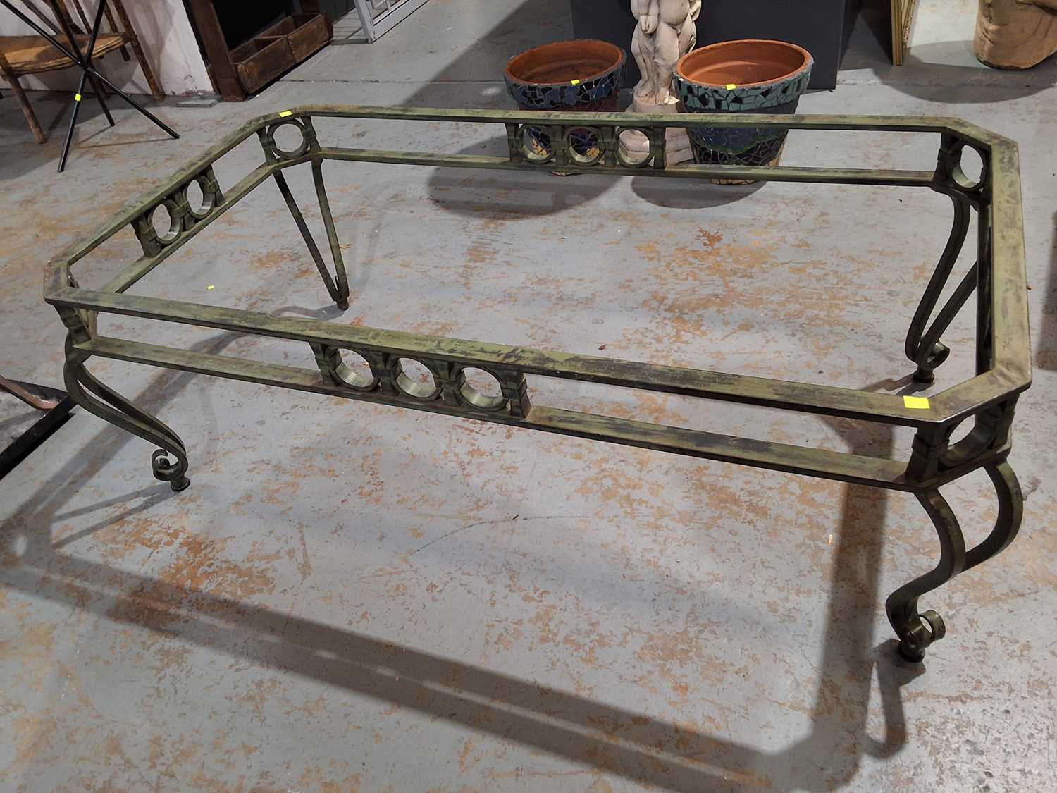 Lot 449 - COFFEE TABLE BASE