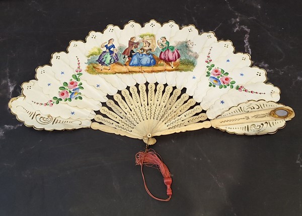Lot 1038 - 19TH CENTURY FAN