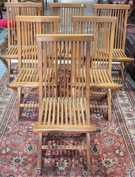 Lot 470 - OUTDOOR DINING CHAIRS
