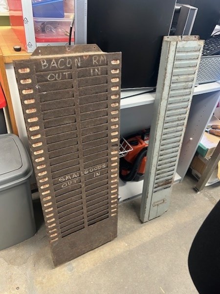Lot 273 - TIME CARD RACKS