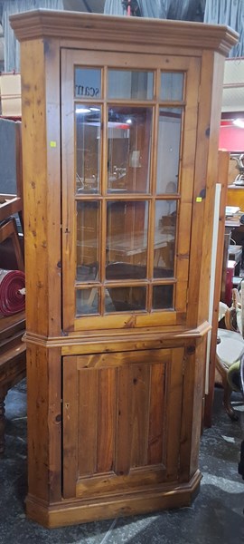 Lot 323 - CORNER CABINET