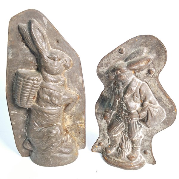 Lot 1119 - EASTER EGG MOULDS