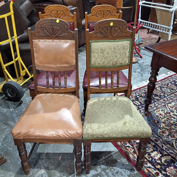 Lot 107 - DINING CHAIRS