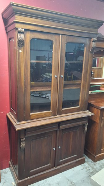 Lot 54 - BOOKCASE