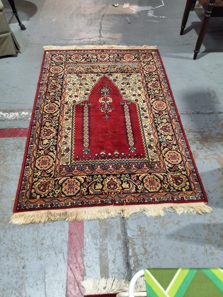 Lot 140 - PRAYER RUG