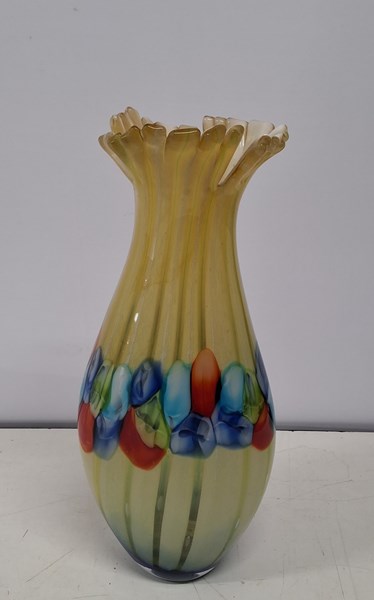 Lot 1309 - STUDIO GLASS VASE
