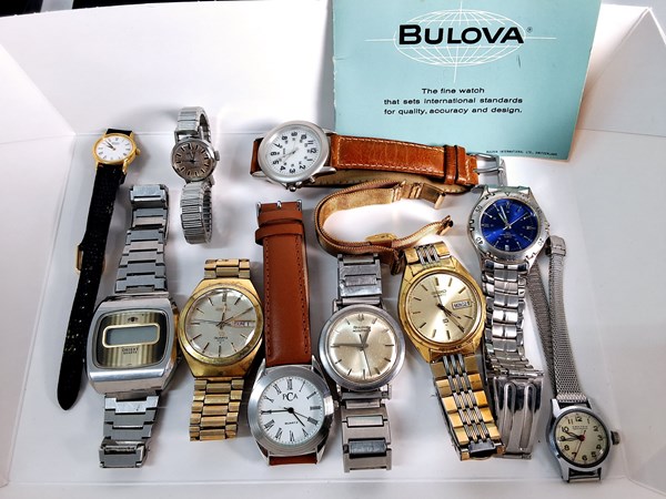 Lot 1082 - WRISTWATCHES