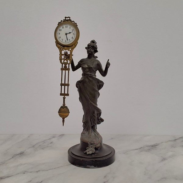 Lot 1296 - SWINGER CLOCK