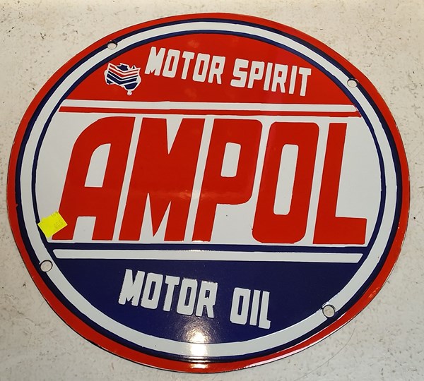 Lot 1381 - VINTAGE STYLE ENAMEL SIGN