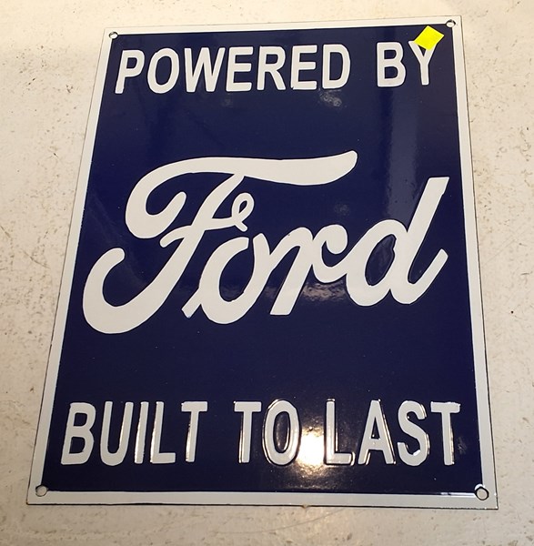 Lot 1216 - VINTAGE STYLE ENAMEL SIGN