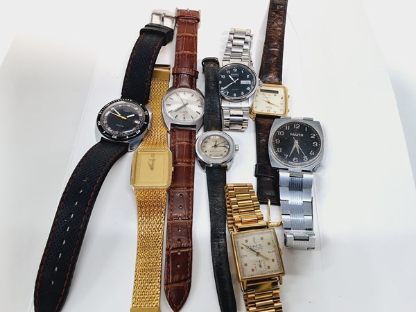 Lot 1034 - WRIST WATCHES