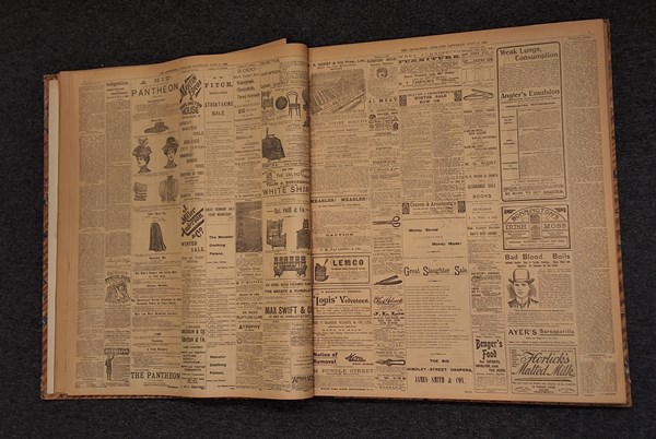 Lot 1186 - THE SA ADVERTISER 1902.