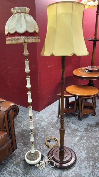 Lot 129 - STANDARD LAMPS