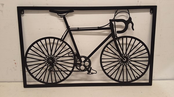 Lot 195 - BICYCLE SILHOUETTE