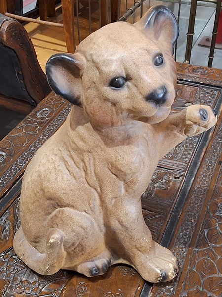 Lot 114 - ANIMAL STATUE