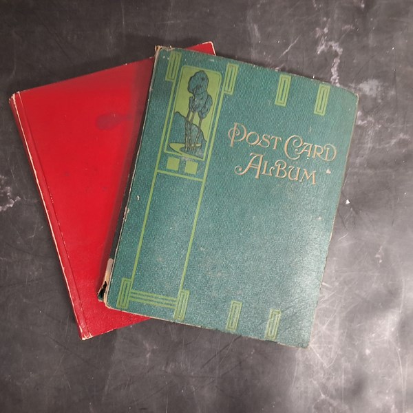 Lot 1150 - POSTCARD ALBUMS