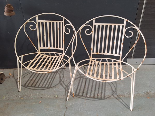 Lot 298 - GARDEN CHAIRS