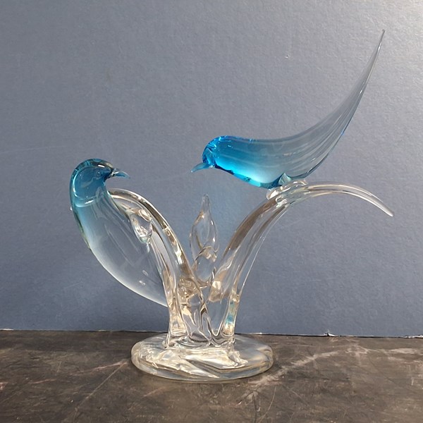 Lot 1162 - ART GLASS SCULPTURE