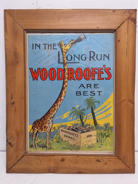 Lot 1085 - WOODROOFES ADVERTISING