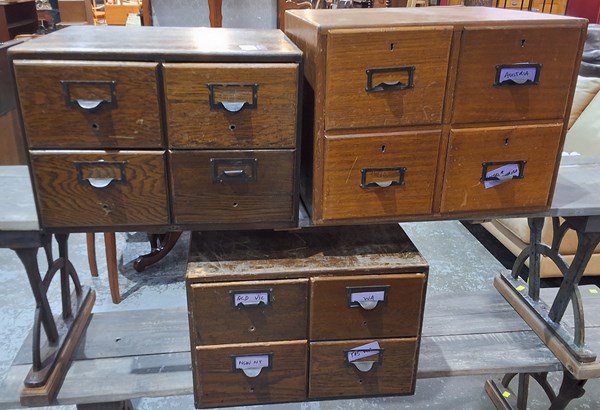 Lot 209 - FILING DRAWERS