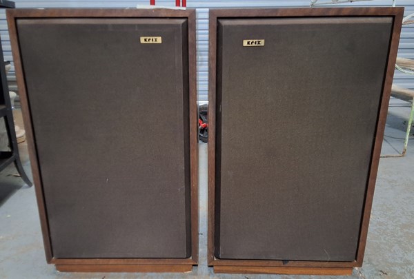 Lot 330 - VINTAGE KRIX SPEAKERS