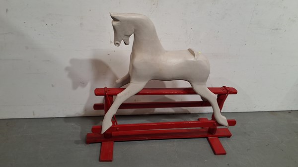 Lot 322 - ROCKING HORSE