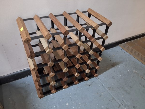 Lot 395 - WINE RACK