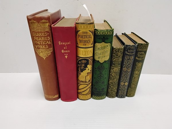 Lot 1111 - CLASSIC ENGLISH POETRY