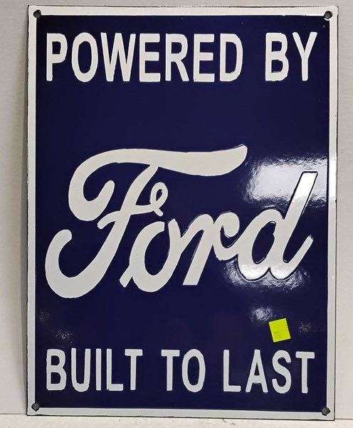 Lot 1212 - ENAMEL SIGN