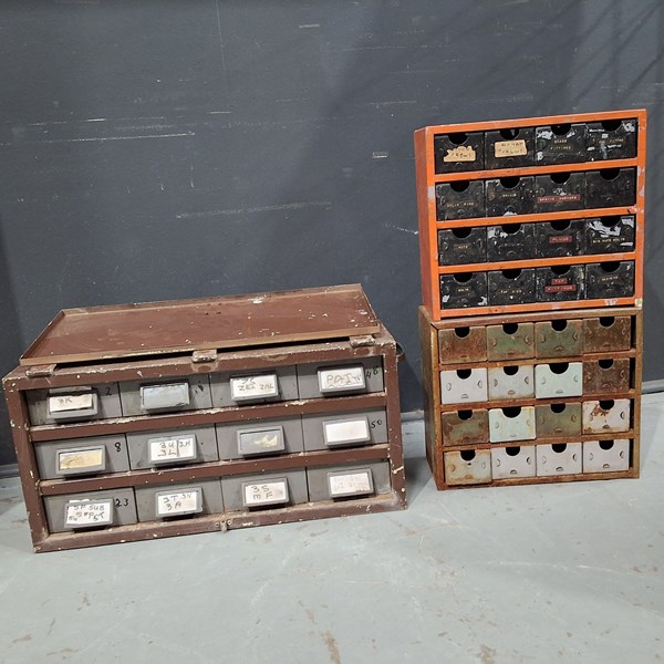 Lot 236 - PARTS DRAWERS