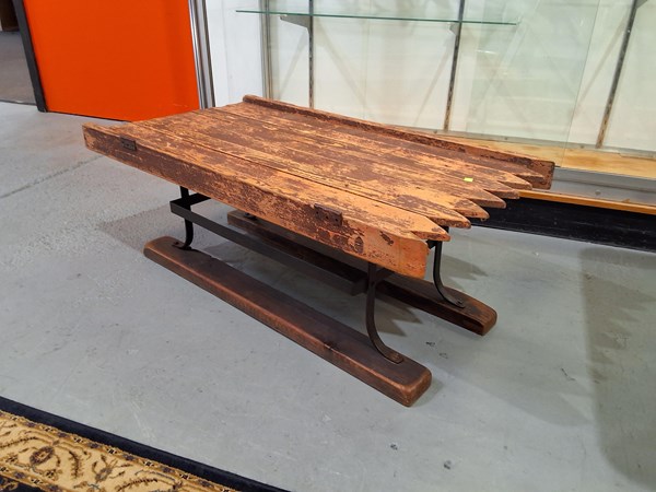 Lot 290 - RUSTIC TABLE