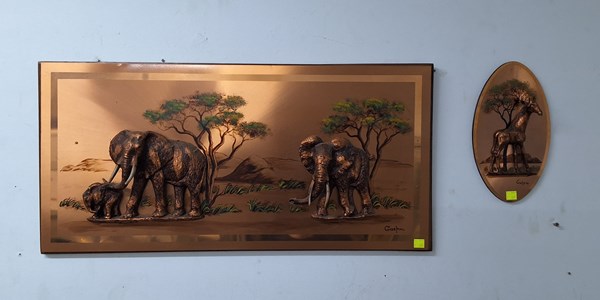 Lot 1395 - COPPER ART