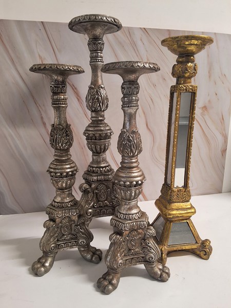 Lot 45 - CANDLE STICKS
