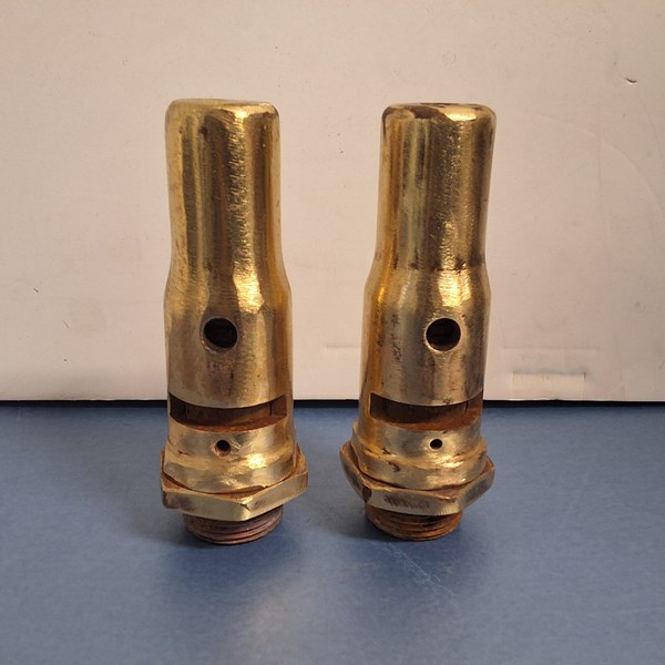 Lot 1214 - STEAM WHISTLES