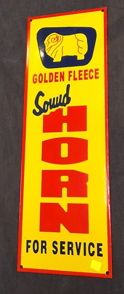 Lot 1288 - VINTAGE STYLE ENAMEL SIGN
