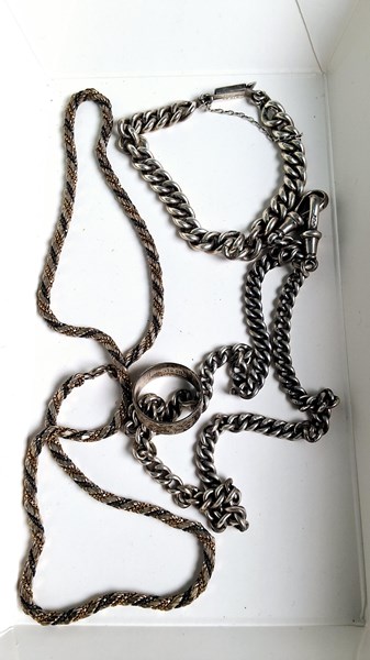 Lot 1065 - SILVER JEWELLERY