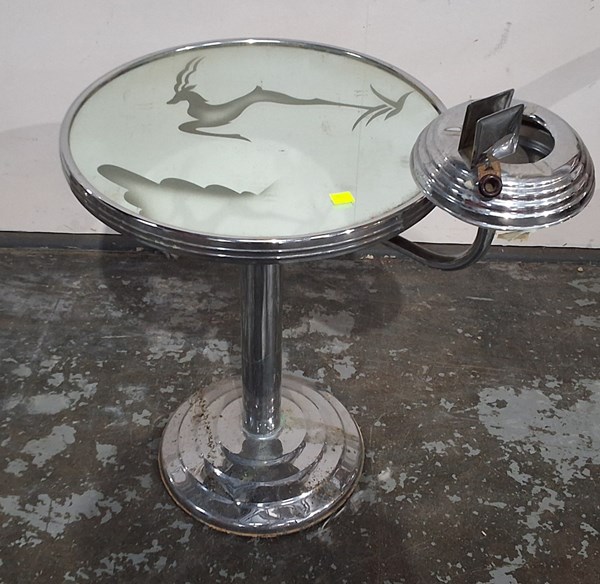 Lot 188 - SMOKERS TABLE